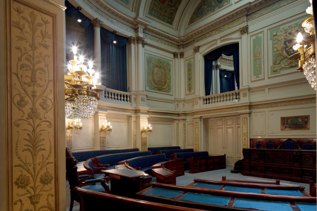 The council chamber