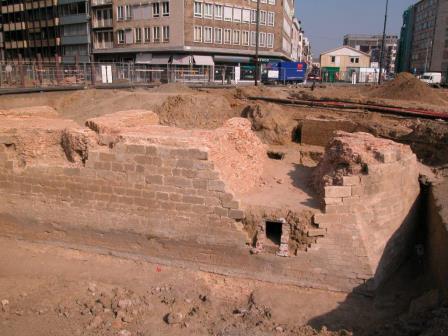 Excavation of the Bastion of Keizerspoort in 2003