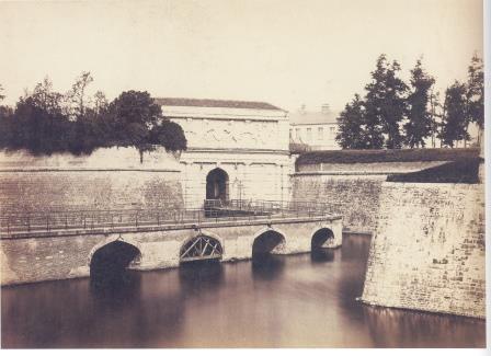 Bastion Keizerspoort rond 1860