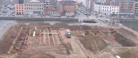 Excavation of the Hanseatic House in 2005